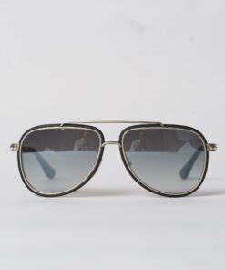 Chrome Hearts Glasses Sunglasses PREYANK – MATTE BLACKMATTE SILVER 1