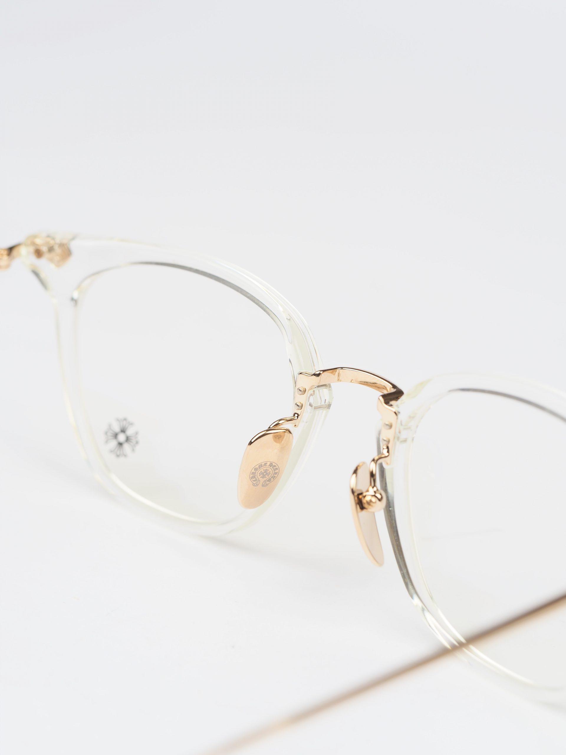 Chrome Hearts Glasses Sunglasses SHAGASS 51 – CRYSTALGOLD PLATED 3