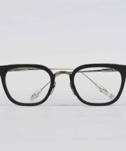 Chrome Hearts Glasses Sunglasses TELEVAGILIST – MATTE BLACKANTIQUE SILVER 10