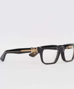 Chrome Hearts Glasses Sunglasses VAGILLIONAIRE I – BLACKGOLD PLATED 2