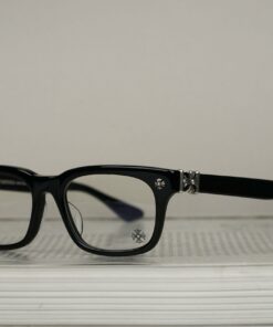 Chrome Hearts Glasses Sunglasses VAGILLIONAIRE I – BLACKSHINY SILVER 3 1