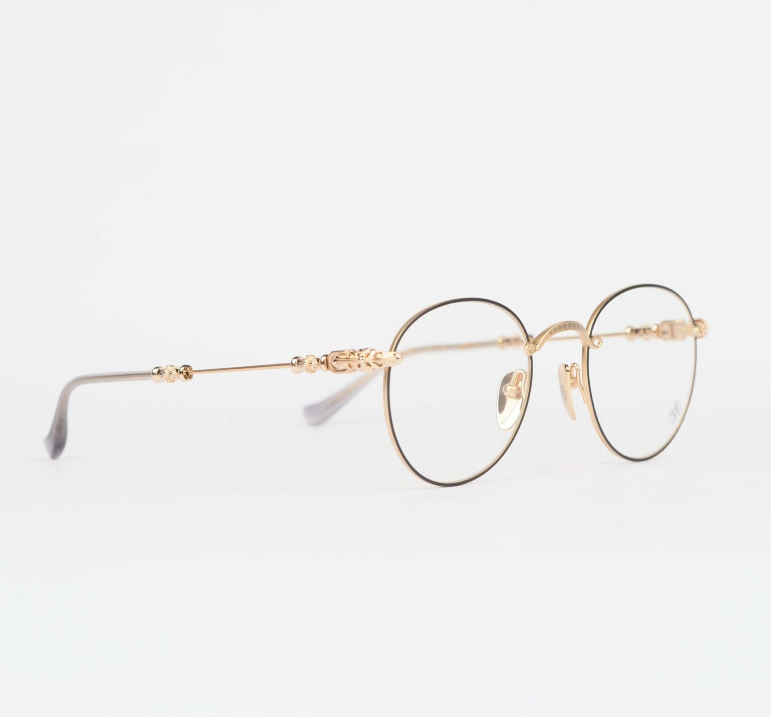 Chrome Hearts glasses BUBBA A – ORBMATTE GOLD PLATED 5 1536x1429 1