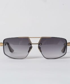 Chrome Hearts glasses Chrome Hearts Sunglasses LOVE ROB – MATTE GOLD PLATEDBARNWOOD EBONYPIANO VARNISH 1