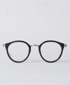 Chrome Hearts glasses DIG BIG – BLACKSHINY SILVER 1