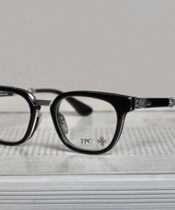 Chrome Hearts glasses Duck Butter BLACKSHINY SILVER 1